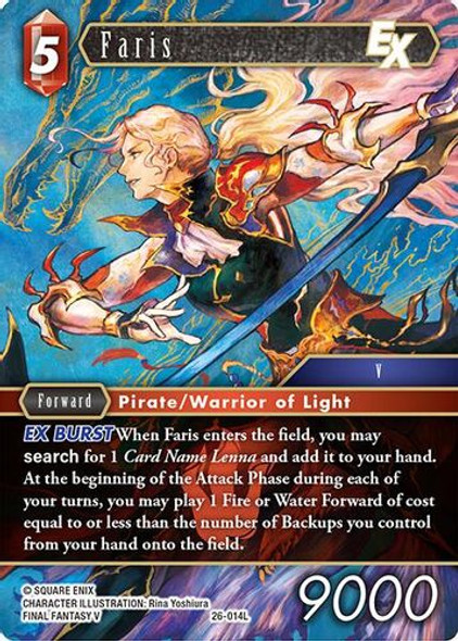 [26-014](L) Faris (Foil)