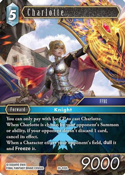 [26-032](L) Charlotte (Foil)