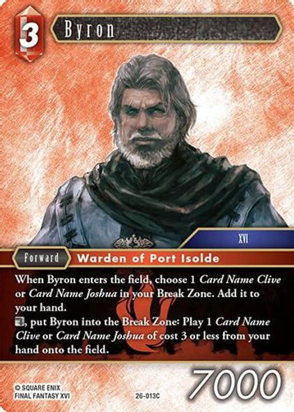 [26-013](C) Byron (Foil)