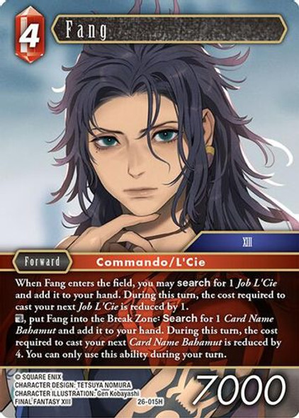 [26-015](H) Fang (Foil)