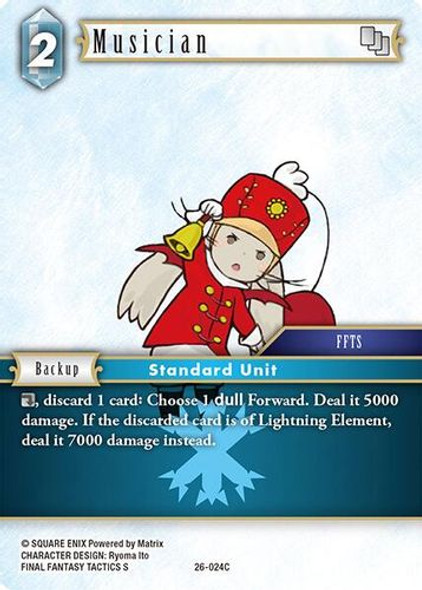 [26-024](C) Musician (Foil)