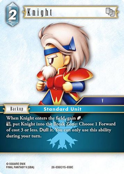 [26-036](C) Knight (Foil)