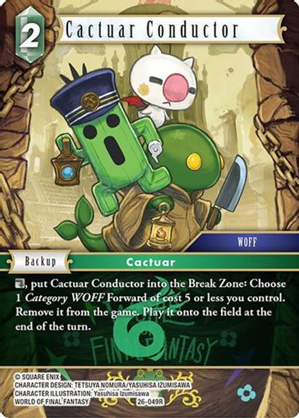 [26-049](R) Cactuar Conductor (Foil)