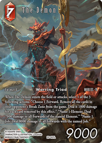 [20-007](L) The Demon (OP26 Reprint) (Full Art) (Foil)