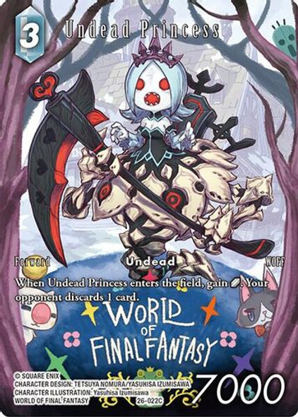 [26-022](C) Undead Princess (Full Art) (Foil)