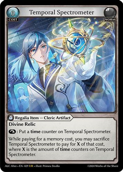 |GA03|<Alt>[ALC-EN-029](UR) Temporal Spectrometer