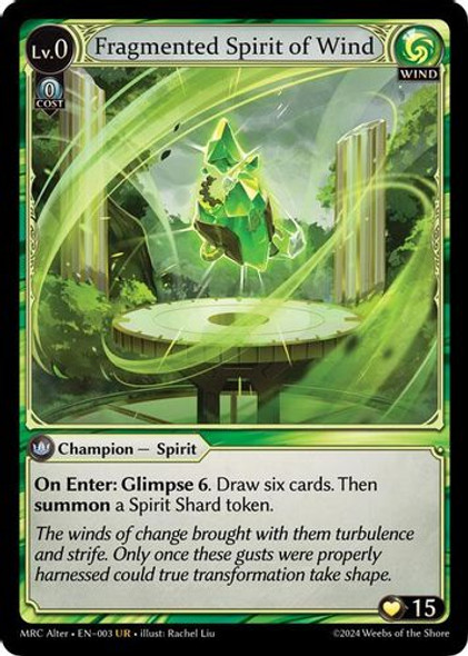 |GA04|<Alt>[MRC-EN-003](UR) Fragmented Spirit of Wind
