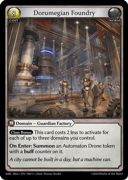 |GA04|<Alt>[MRC-EN-198](U) Dorumegian Foundry {Foil}