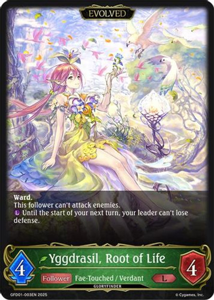 [GFD01-003EN](L) Yggdrasil, Root of Life (Evolved)