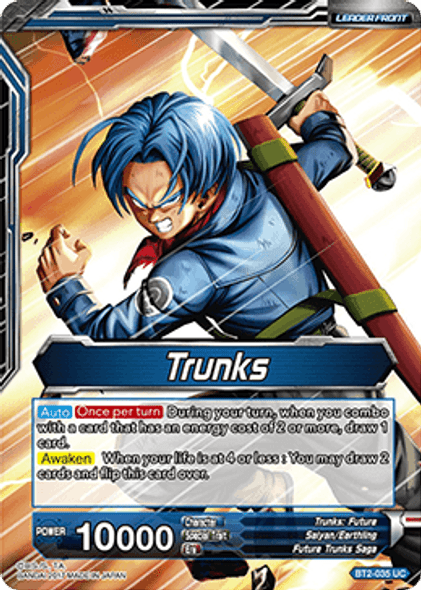 BT02-035UC Trunks, Hope for the Future