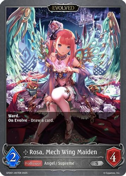 [GFD01-057EN](S) Rosa, Mech Wing Maiden (Evolved)