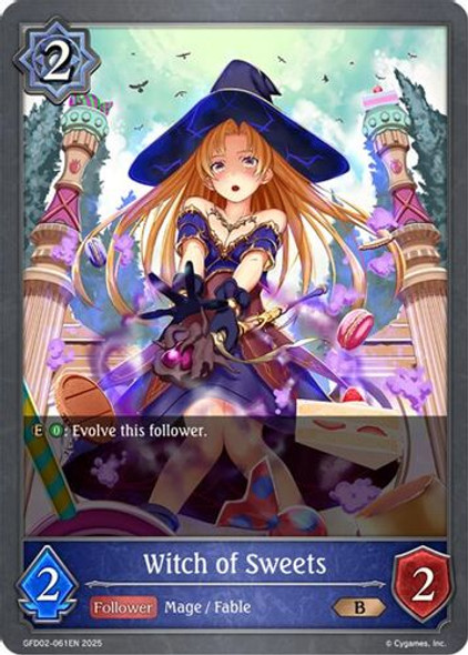 [GFD02-061EN](B) Witch of Sweets