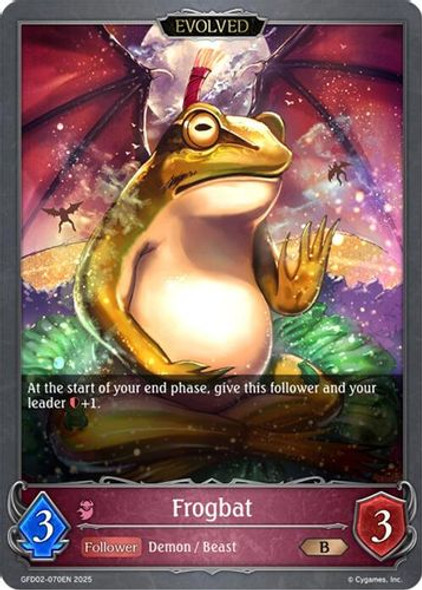 [GFD02-070EN](B) Frogbat (Evolved)