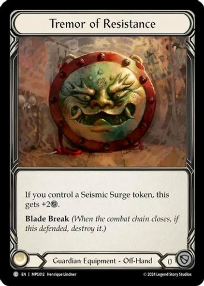 [FAB17 1st][MPG-012](C) Tremor of Resistance