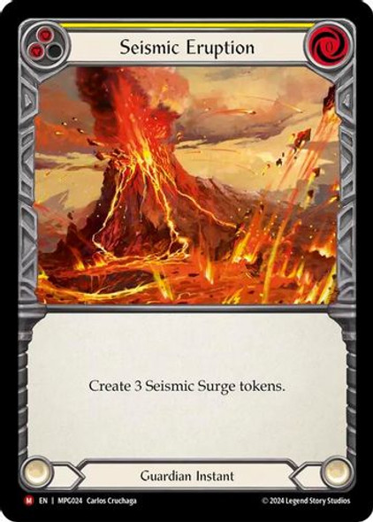 [FAB17 1st][MPG-024](M) Seismic Eruption (Rainbow Foil)