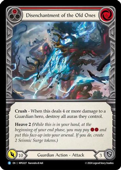[FAB17 1st][MPG-027](R) Disenchantment of the Old Ones