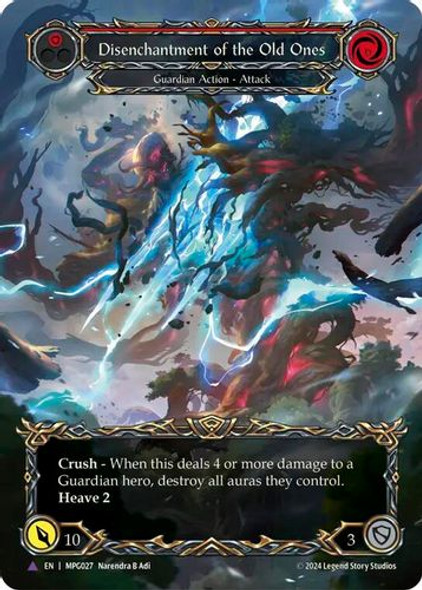 [FAB17 1st][MPG-027](MV) Disenchantment of the Old Ones (Cold Foil)