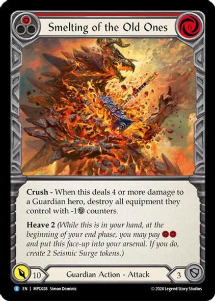 [FAB17 1st][MPG-028](R) Smelting of the Old Ones