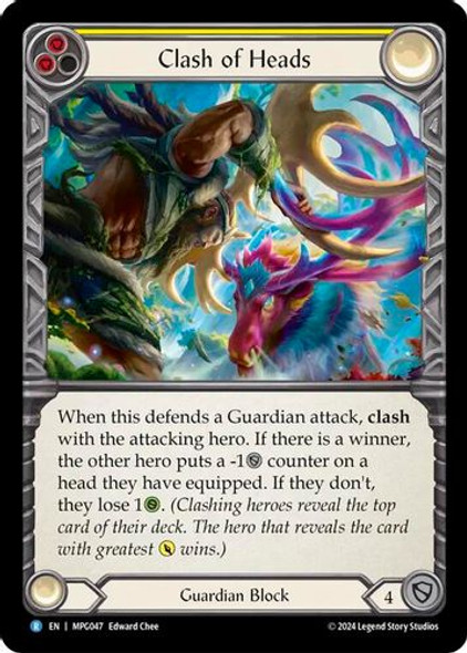[FAB17 1st][MPG-047](R) Clash of Heads