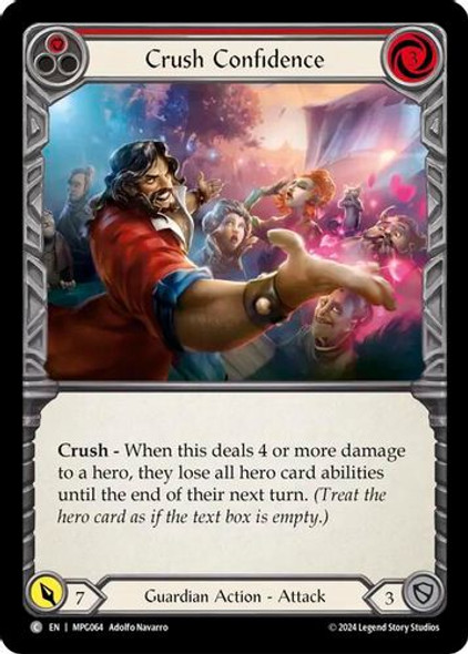 [FAB17 1st][MPG-064](C) Crush Confidence (Red)