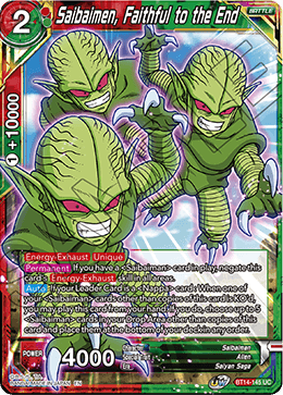 BT14-145UC Saibaimen, Faithful to the End (Prerelease Stamped)