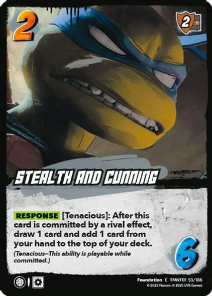 [TMNT01-053/186](C) Stealth and Cunning