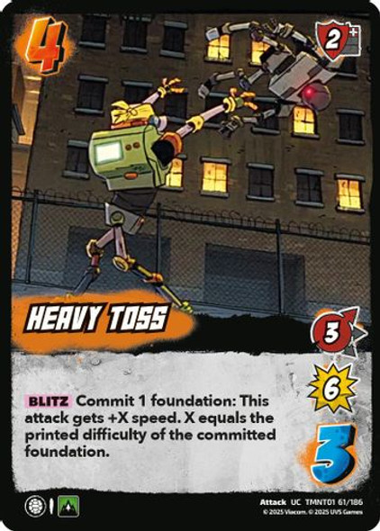 [TMNT01-061/186](UC) Heavy Toss