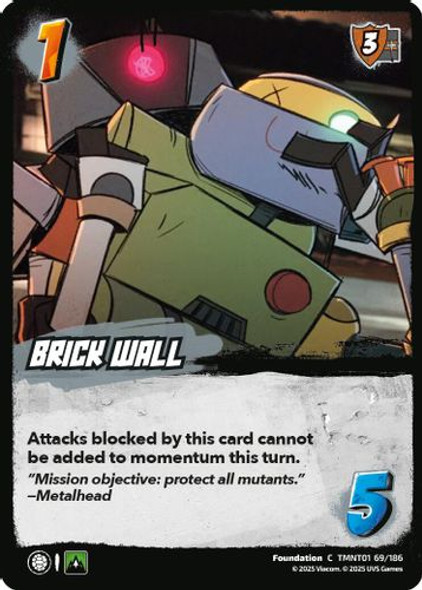[TMNT01-069/186](C) Brick Wall