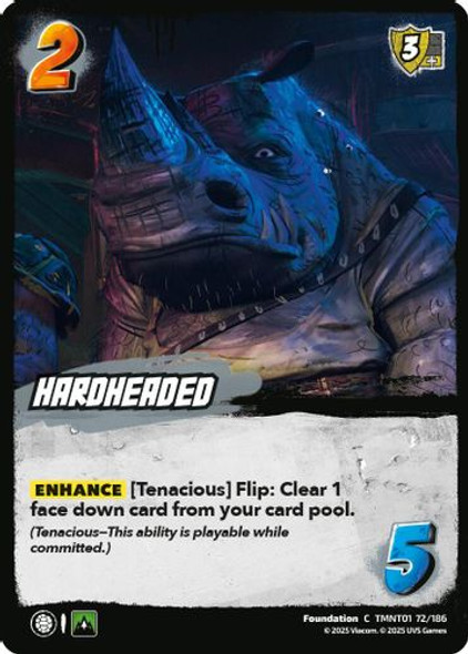 [TMNT01-072/186](C) Hardheaded