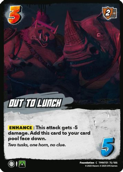 [TMNT01-075/186](C) Out to Lunch