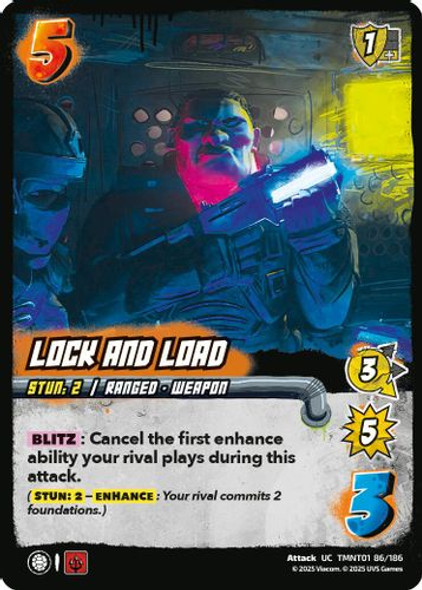 [TMNT01-086/186](UC) Lock and Load