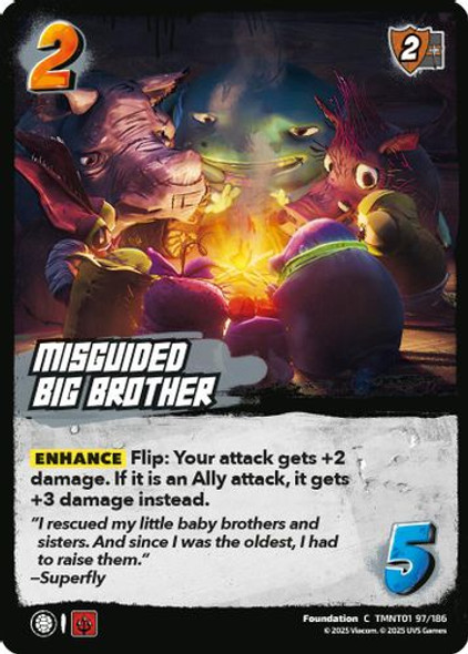 [TMNT01-097/186](C) Misguided Big Brother