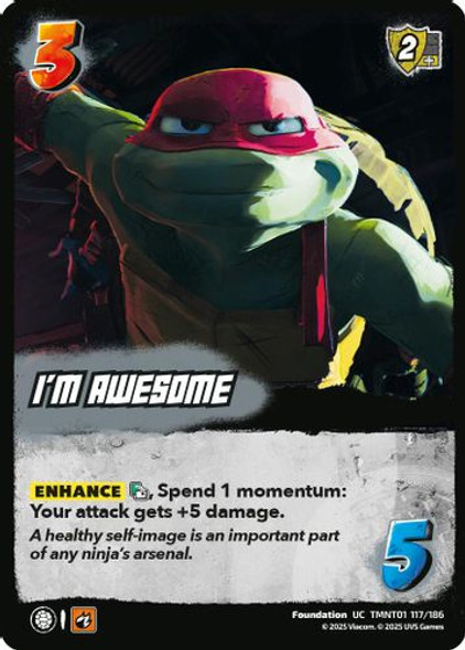 [TMNT01-117/186](UC) I'm Awesome