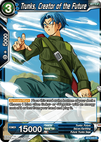 BT02-043R Trunks, Creator of the Future