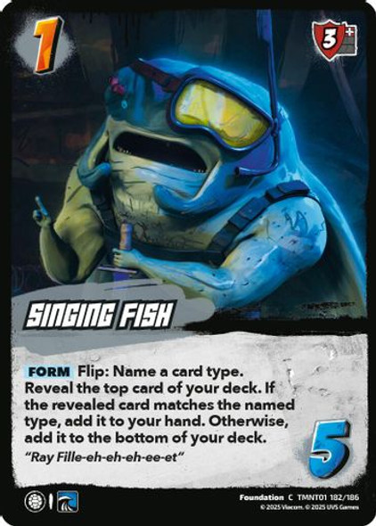 [TMNT01-182/186](C) Singing Fish