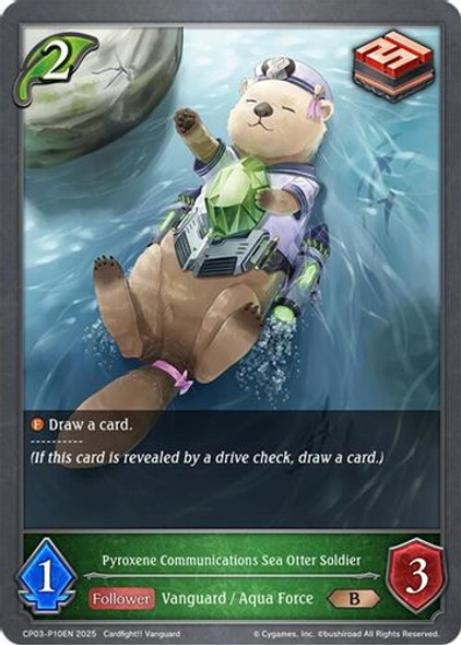 [CP03-P10EN](PB) Pyroxene Communications Sea Otter Soldier (Premium Foil)