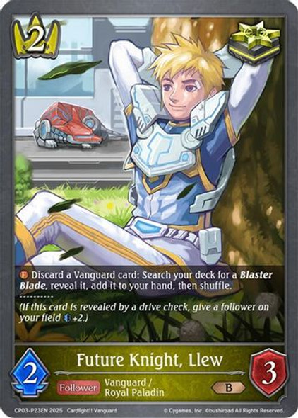 [CP03-P23EN](PB) Future Knight, Llew (Premium Foil)