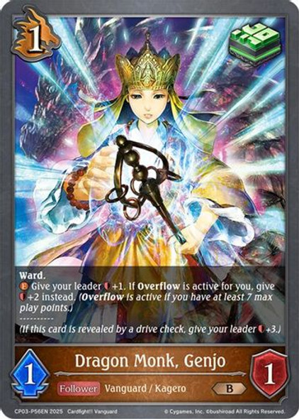 [CP03-P56EN](PB) Dragon Monk, Genjo (Premium Foil)