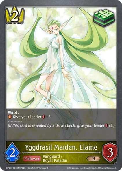 [CP03-038EN](B) Yggdrasil Maiden, Elaine