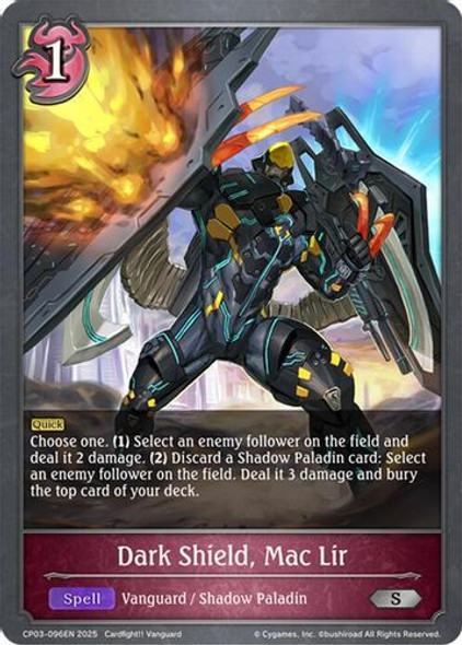 [CP03-096EN](S) Dark Shield, Mac Lir