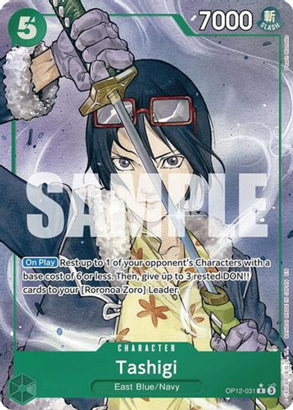 [OP12-031](R) Tashigi (Alternate Art) (Foil)