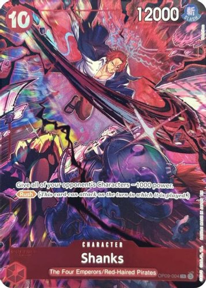[OP09-004] Shanks (ENG 2nd Anniversary Set) (Foil)