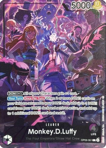 P-043] Monkey.D.Luffy (2nd Anniversary Stamped Promo) - Grand J Games