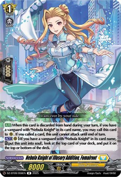 [DZ-BT09/058EN](R) Nebula Knight of Illusory Addition, Fomalroot