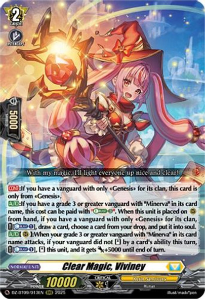 [DZ-BT09/013EN](RRR) Clear Magic, Viviney
