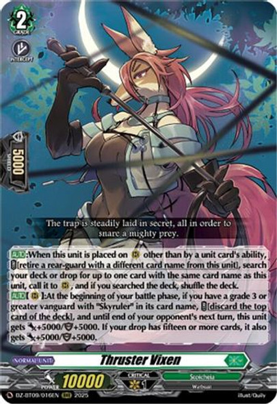 [DZ-BT09/016EN](RRR) Thruster Vixen