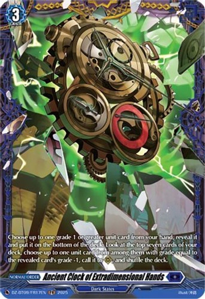 [DZ-BT09/FR17EN](FR) Ancient Clock of Extradimensional Hands (FR)