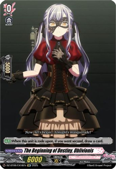 [DZ-BT09/EX18EN](EXC) The Beginning of Destiny, Oblivionis