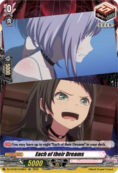 [DZ-BT09/EX38EN](EXC) Each of their Dreams