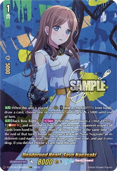 [DZ-BT09/EXS04EN](EXS) Unadorned Heart, Soyo Nagasaki